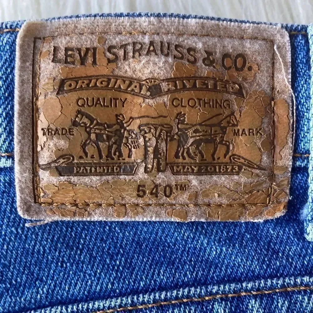 Vintage Mens Levi’s 540 Brown Tab Jeans Size 40 Made USA 90’s